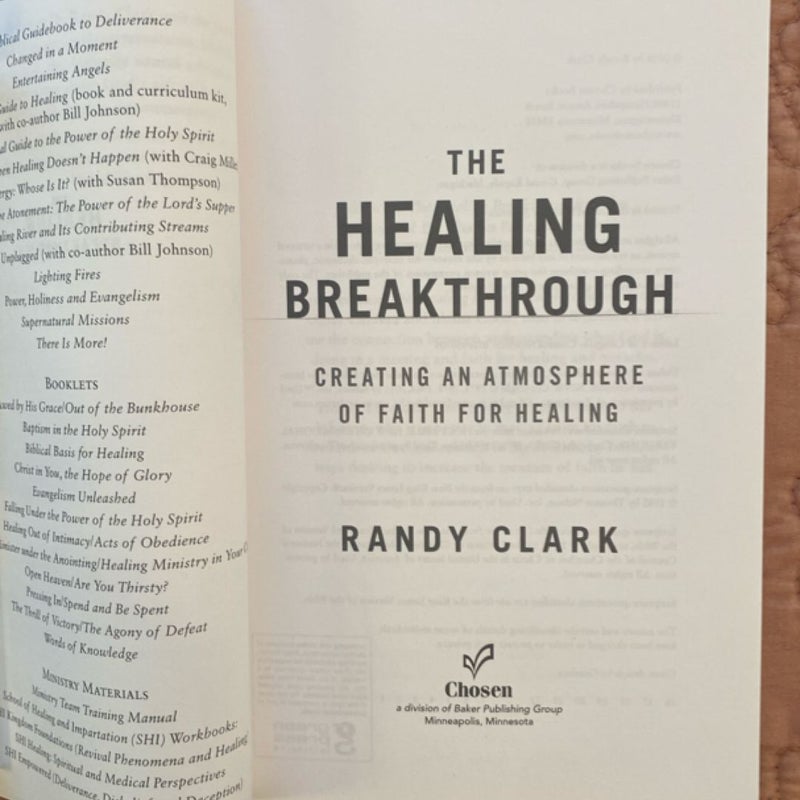 The Healing Breakthrough