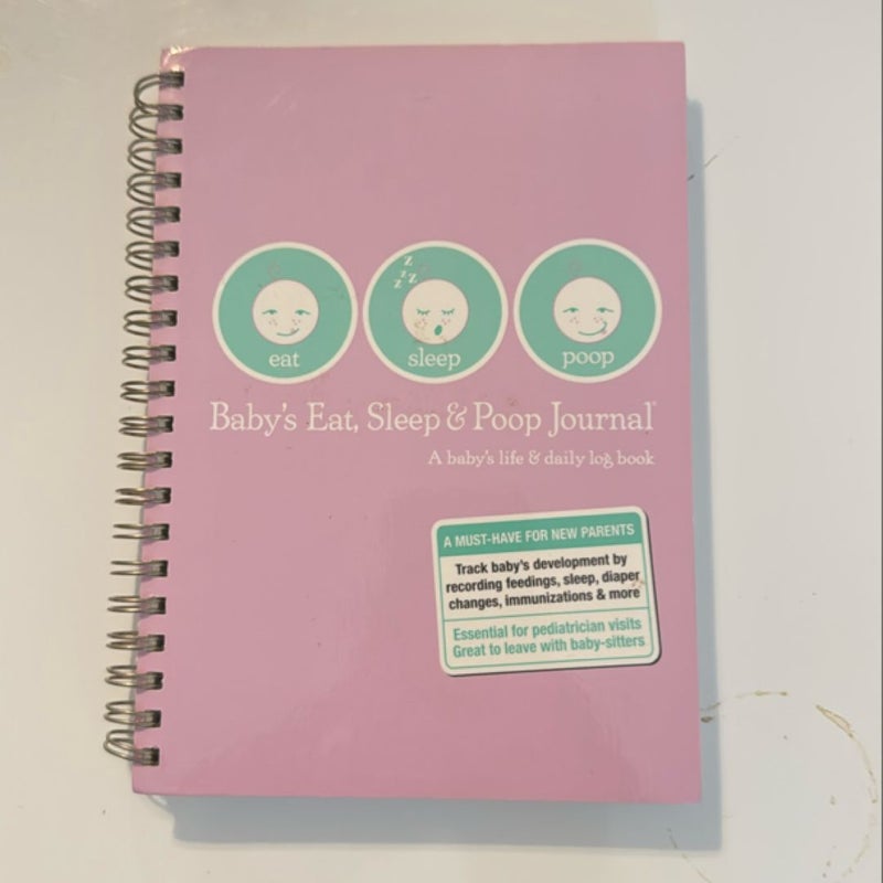 The Baby's Eat, Sleep, and Poop Journal, Lavender