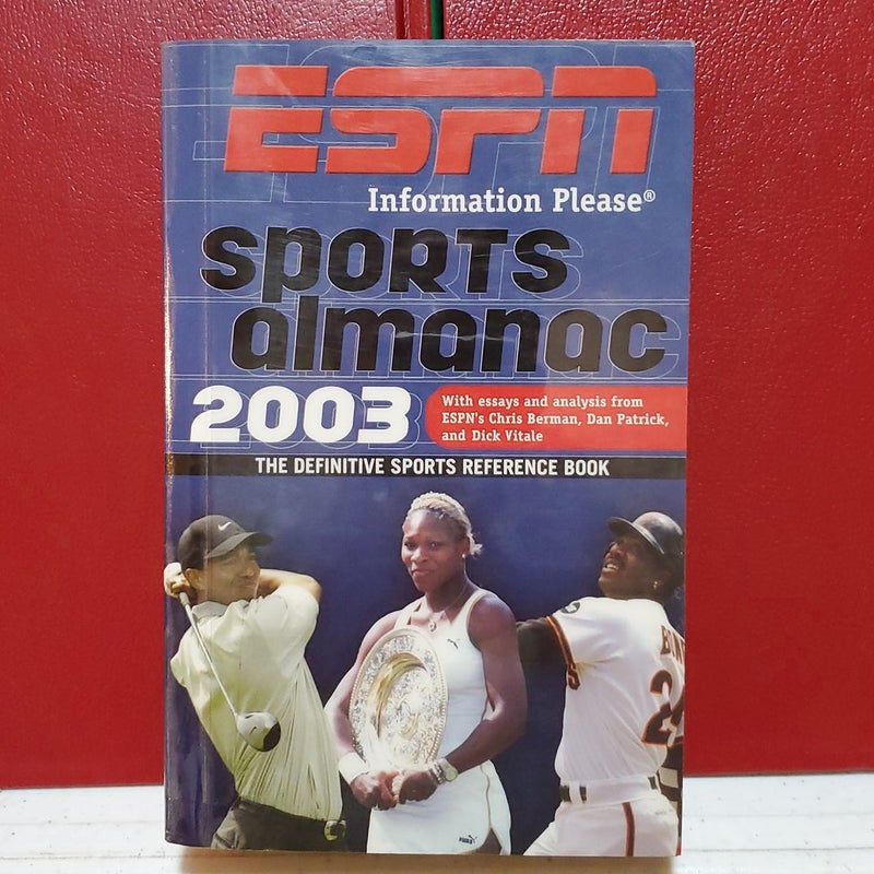 ESPN Information Please Sports Almanac 2003