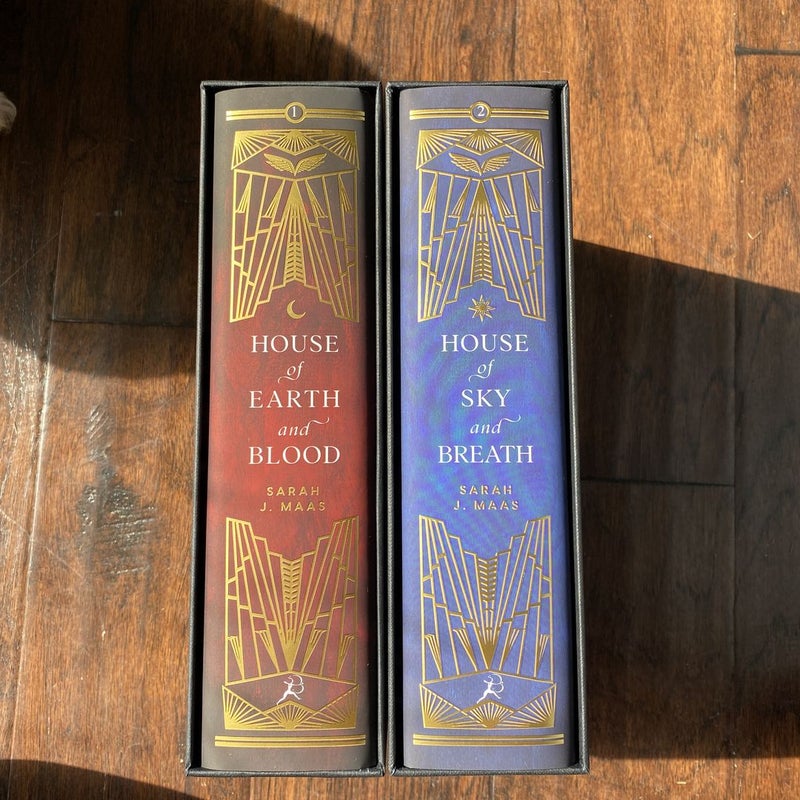 Fairyloot Crescent City duology - special, exclusive editions
