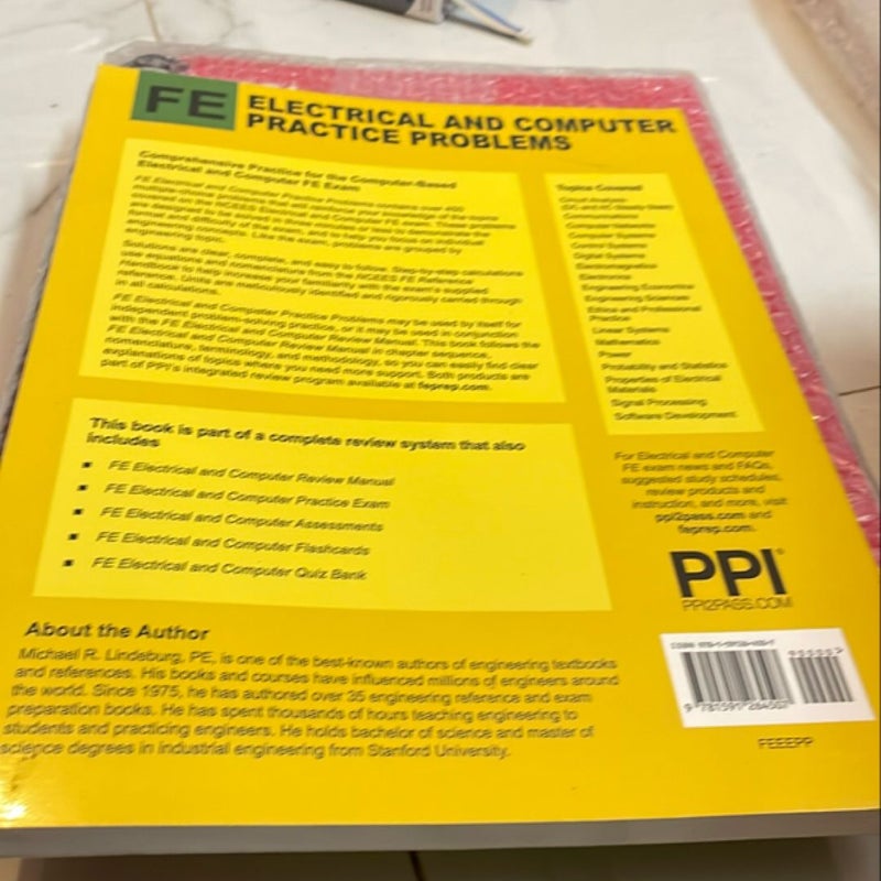 PPI FE Electrical and Computer Practice Problems - Comprehensive Practice for the FE Electrical and Computer Fundamentals of Engineering Exam