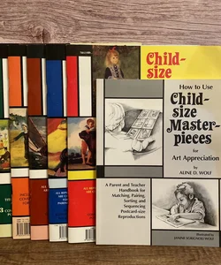 Child-size Masterpieces for Art Appreciation Bundle: How to Use Book + Steps 1-5