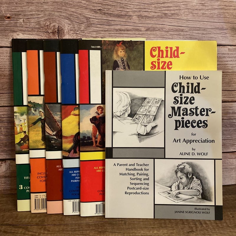 Child-size Masterpieces for Art Appreciation Bundle: How to Use Book + Steps 1-5