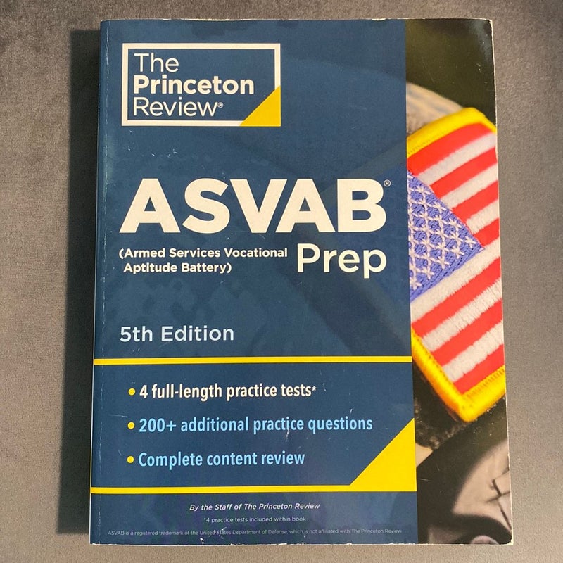Princeton Review ASVAB Prep, 5th Edition