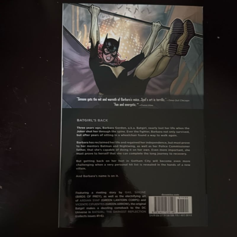 Batgirl Vol. 1: the Darkest Reflection (the New 52)