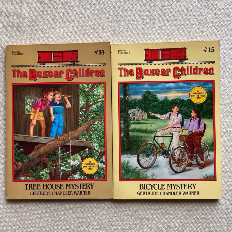 Treehouse Mystery (1993) & Bicycle Mystery (1993)