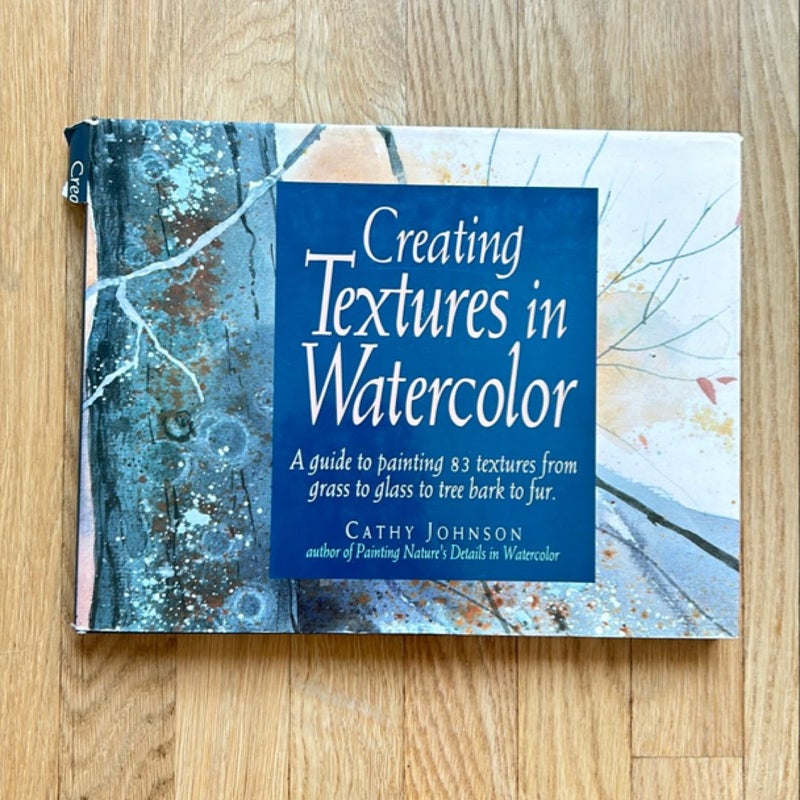 Creating Textures in Watercolor