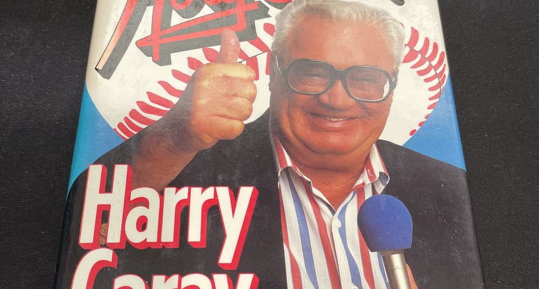 BOOK Holy Cow! by Harry Caray with Bob Verdi Chicago White Sox Cubs  broadcaster