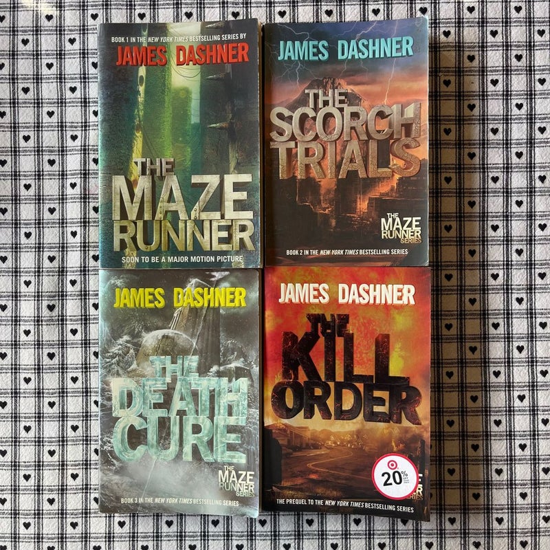 The Maze Runner Series (4-Book)