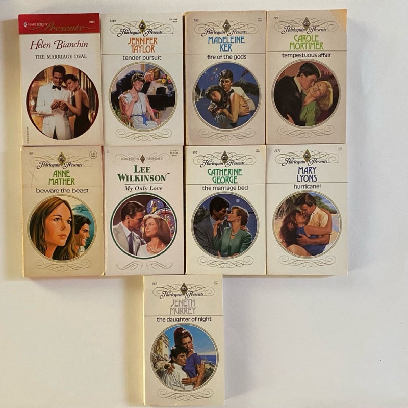 Harlequin Presents Romance Bundle/Lot of 39