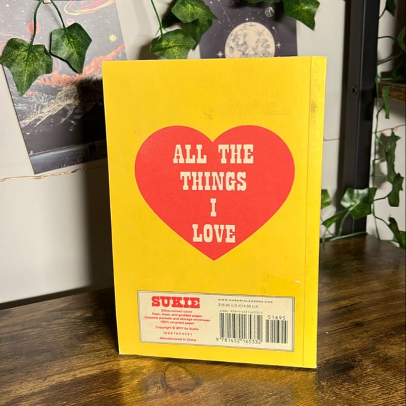 All the Things I Love Journal