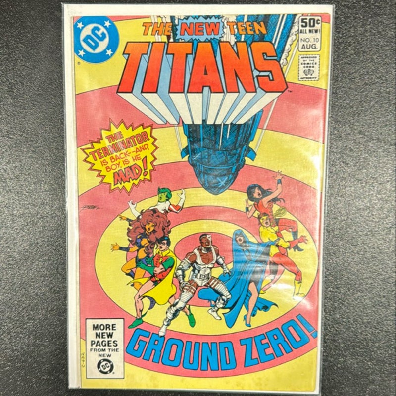 The New Teen Titans # 10 Aug 1981 DC Comics 
