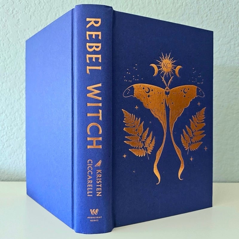 Rebel Witch (Crimson Moth Book 2) by Kristen Ciccarelli Barnes & Noble Exclusive NEW