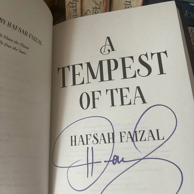 A Tempest of Tea SIGNED