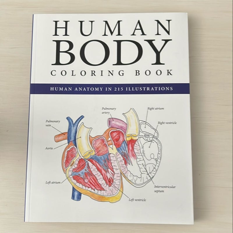 Human Body Coloring Book