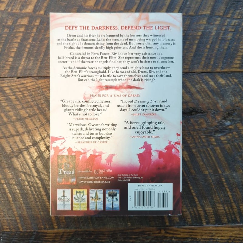 A Time of Blood - 1st Edition/1st Printing Paperback