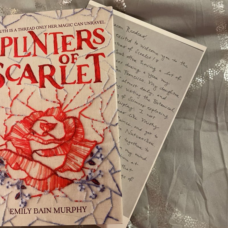 Signed: Splinters of Scarlet