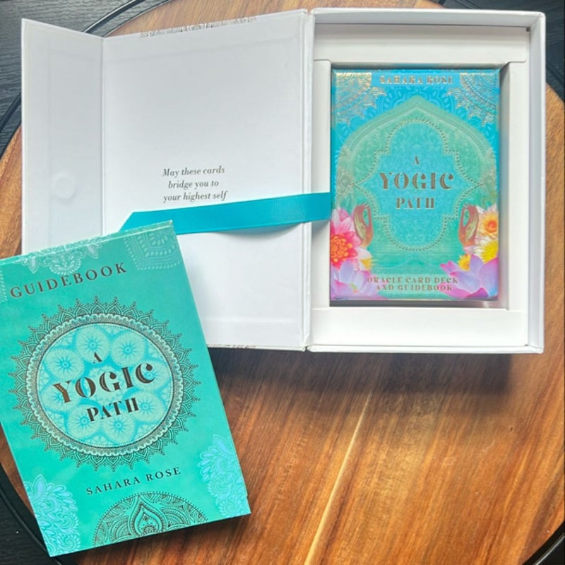 A Yogic Path Oracle Deck and Guidebook (Keepsake Box Set)