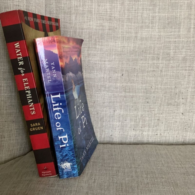 Water for Elephants (+ free bonus book Life of Pi by Yann Martel)