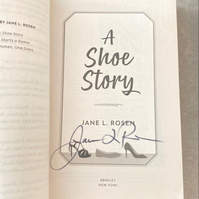 A Shoe Story (SIGNED with Bookmark)