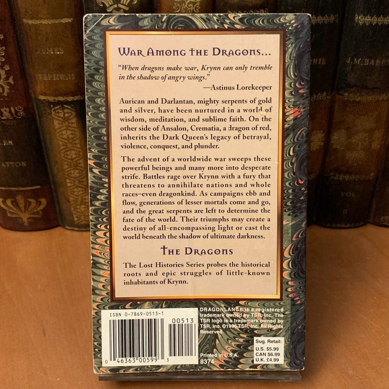 DragonLance: The Dragons, Lost Histories 6, First Edition First Printing