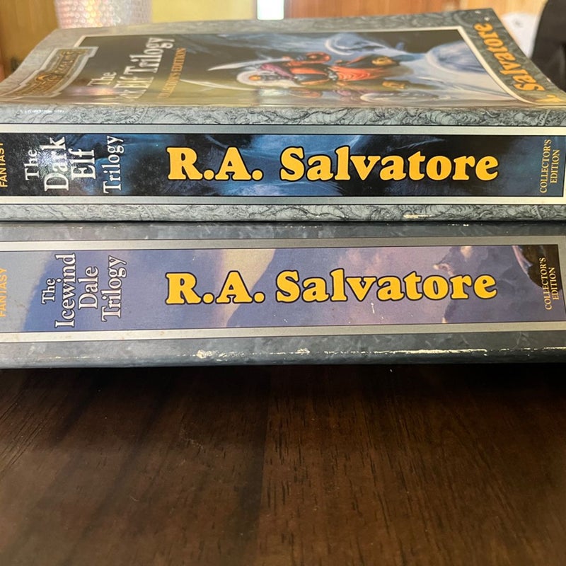 Forgotten Realms The Icewind Dale Trilogy & The Dark Elf Trilogy R.A. Salvatore