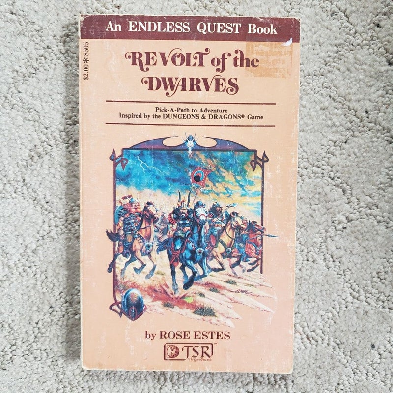 Revolt of the Dwarves: A Pick-a-Path Adventure (1st Printing, 1983)