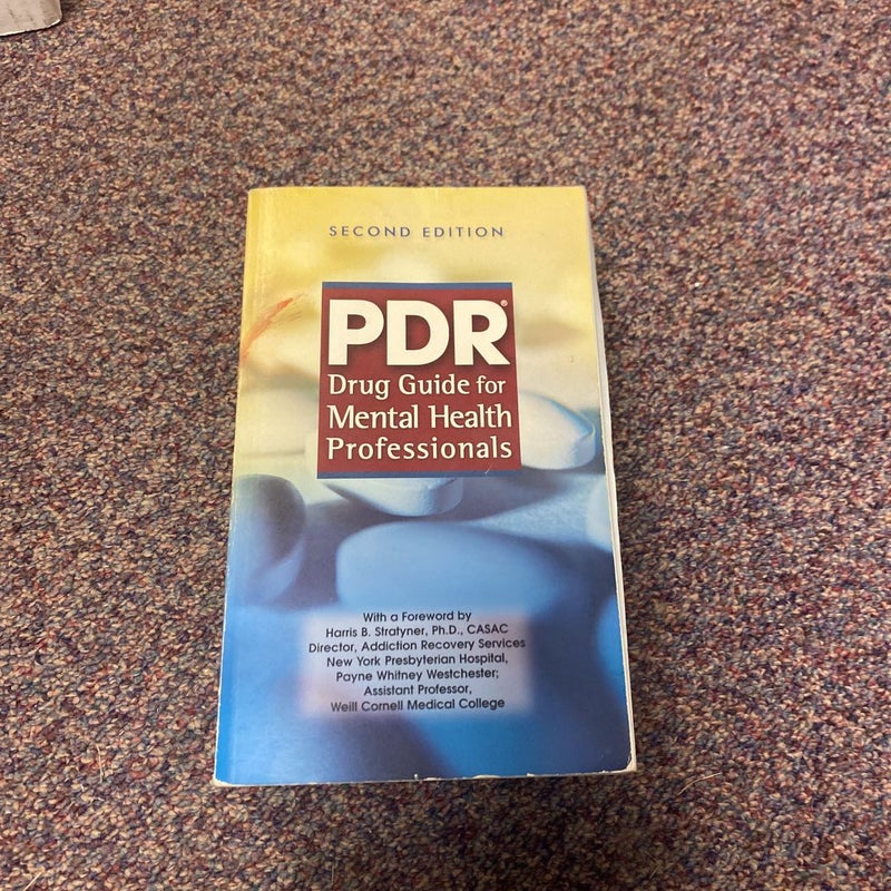 PDR Drug Guide for Mental Health Professionals