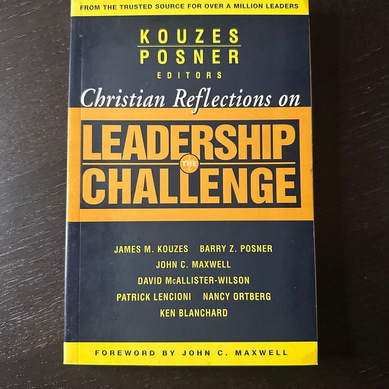 Christian Reflections on the Leadership Challenge