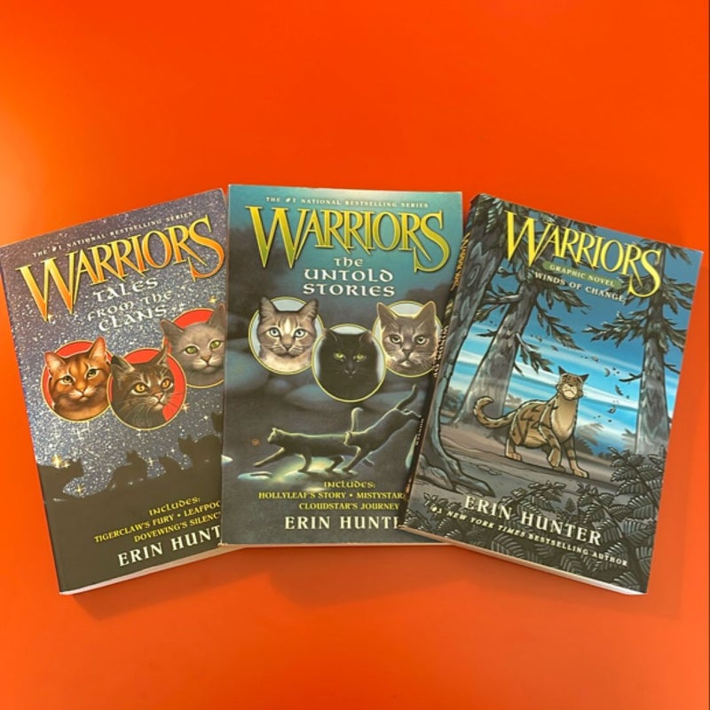 Warrior Cats Power Of Three Extras BUNDLE