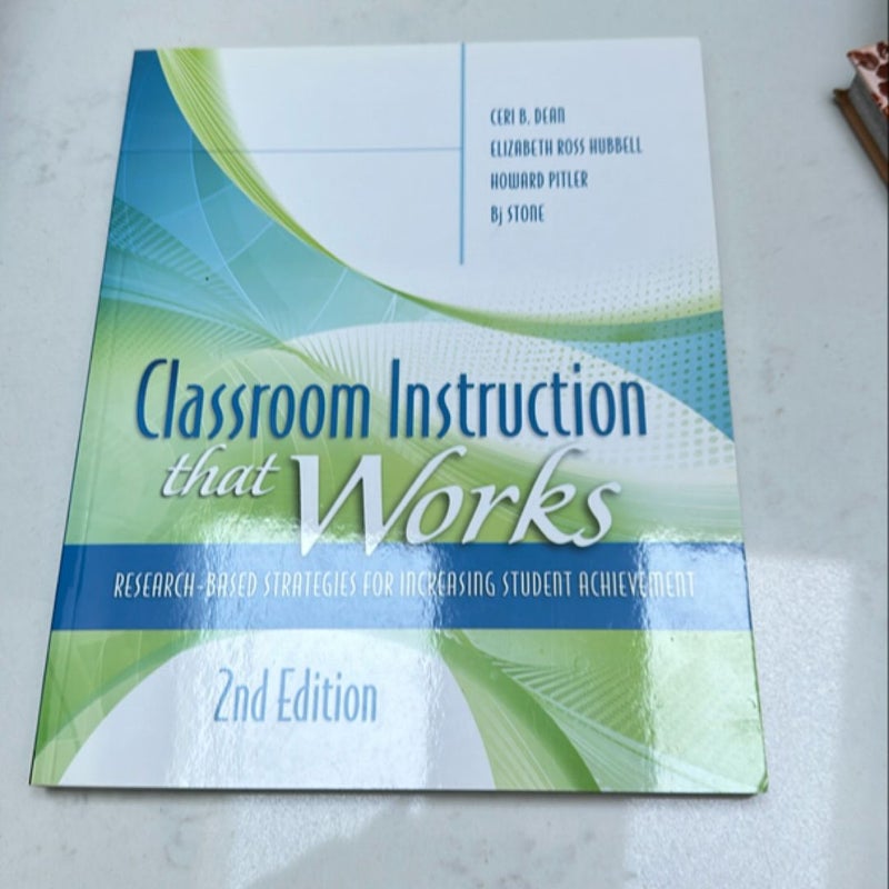 Classroom Instruction That Works