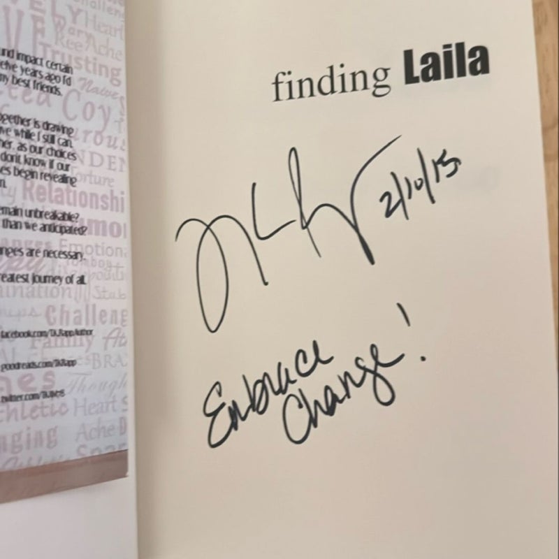 Finding Laila Signed