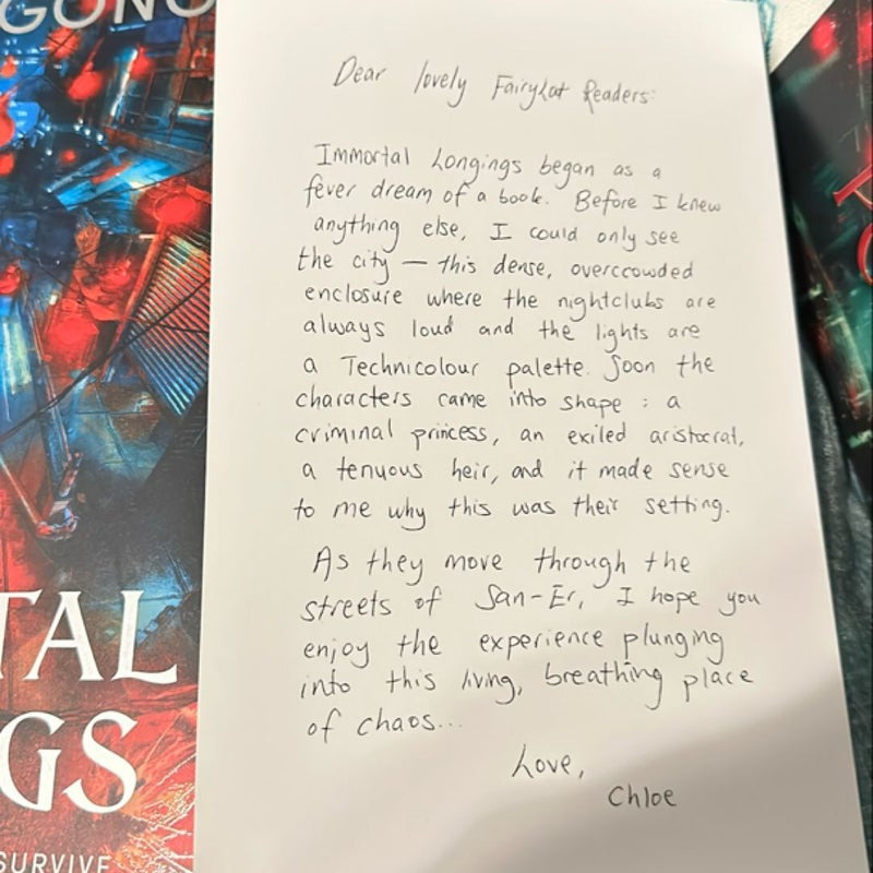 Immortal Longings- Fairyloot