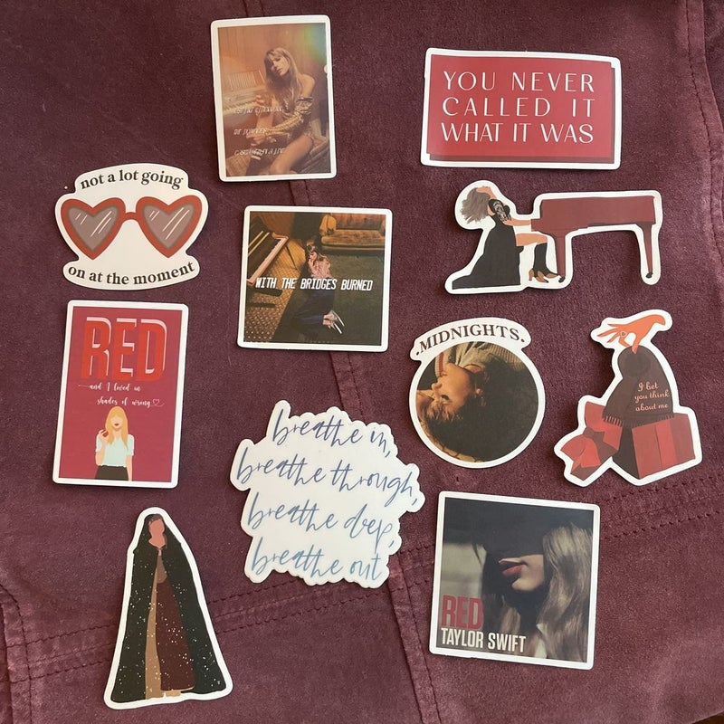 Taylor Swift Sticker Set