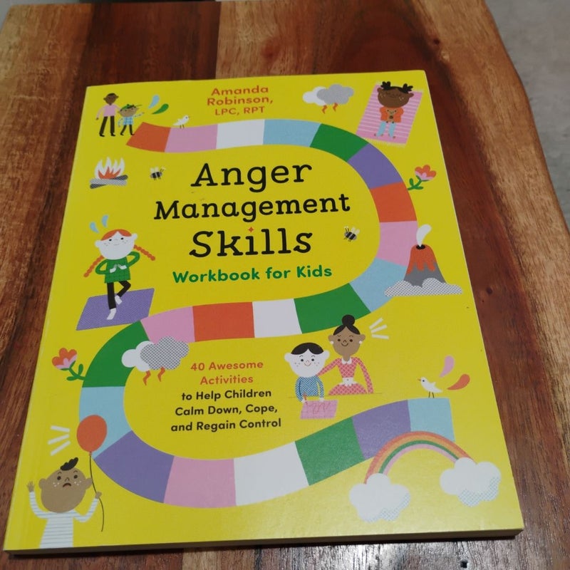 Anger Management Skills Workbook for Kids