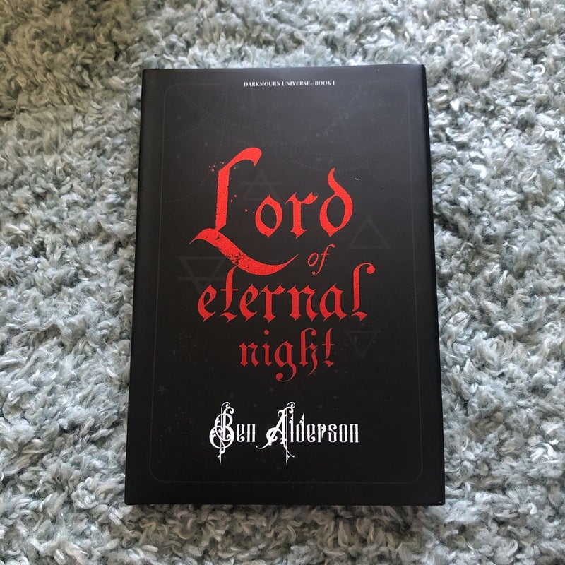 Lord of Eternal Night by Ben Alderson, Hardcover