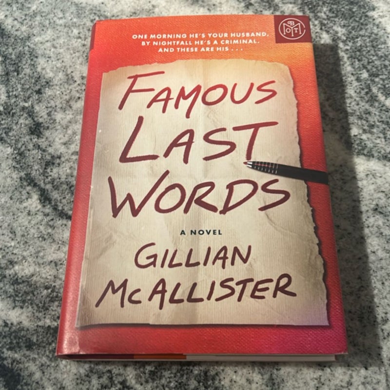 Famous Last Words