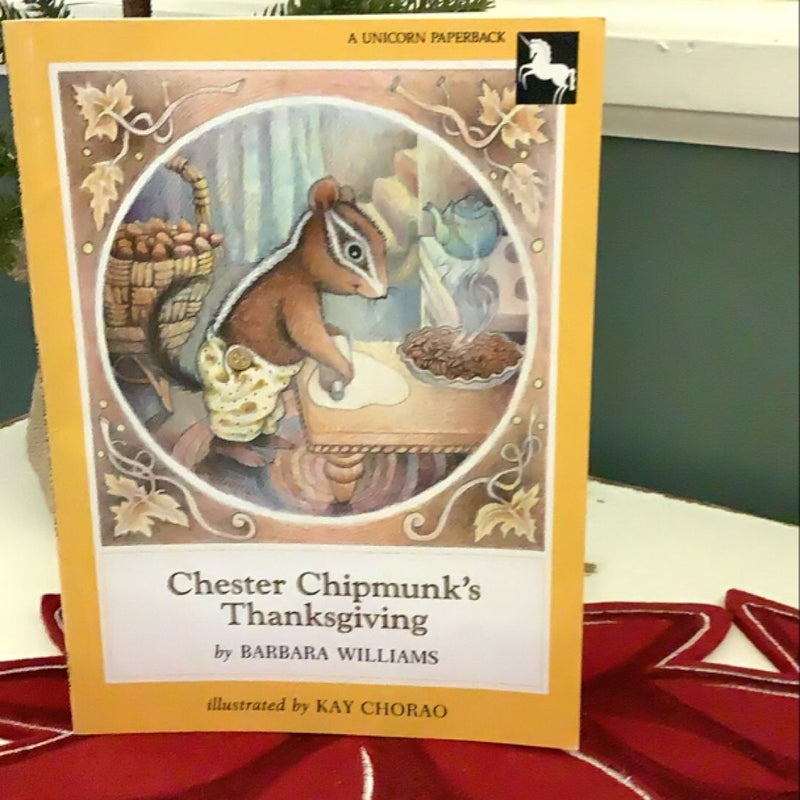 Chester Chipmunk's Thanksgiving