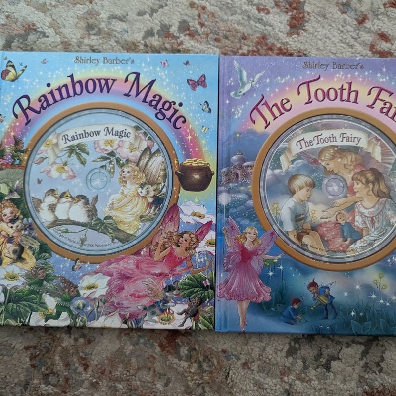 Shirley Barber's Rainbow Magic and The Tooth Fairy Books and CDs