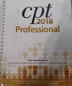 CPT® 2018 Professional Edition