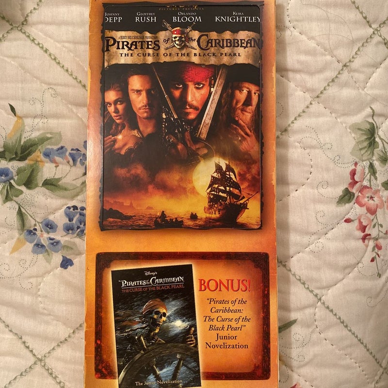 Pirates of the Caribbean: The Curse of the Black Pearl movie & novel set