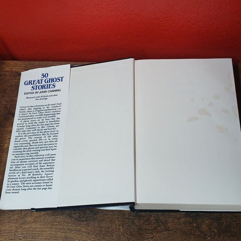 50 Great Ghost Stories - 1971 Century Books Hardback