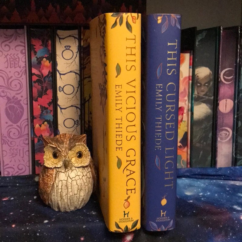 This Vicious Grace and This Cursed Light SIGNED *Fairyloot* Edition