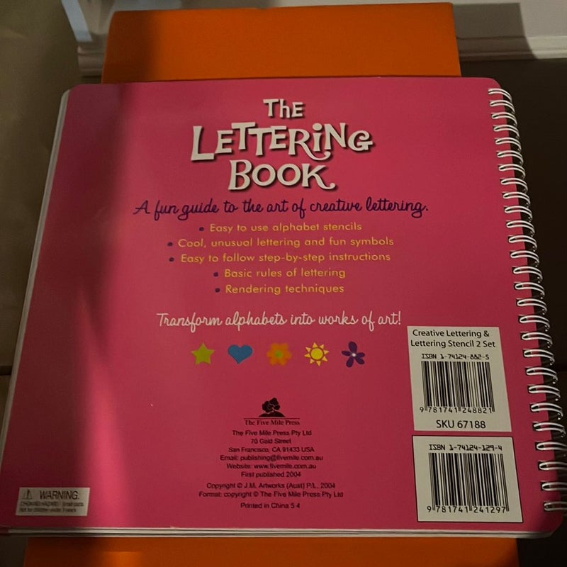 Lettering Book - O/P