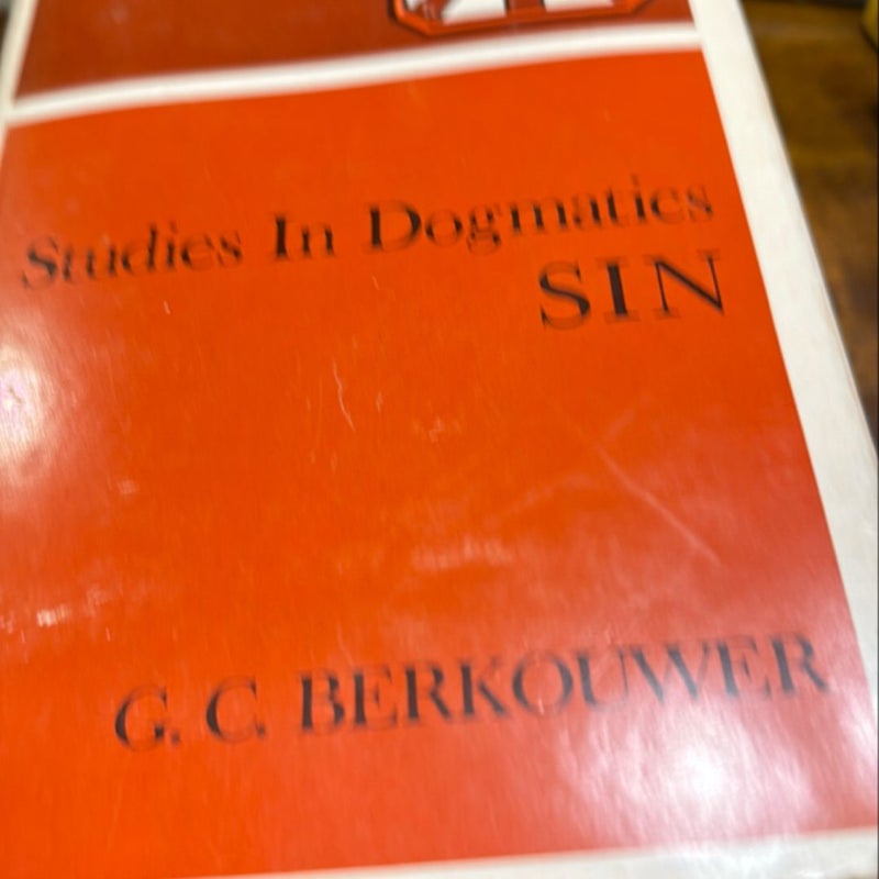 Studies in Dogmatics Sin