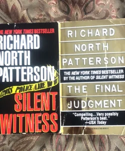 Richard North Patterson 2 book lot