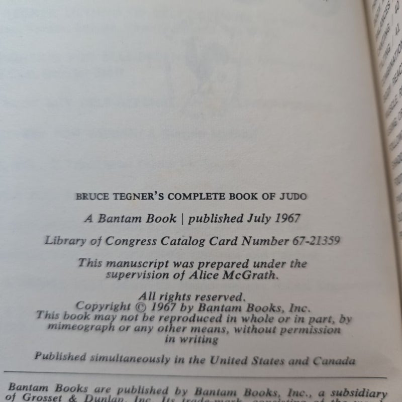 Complete Book of Judo