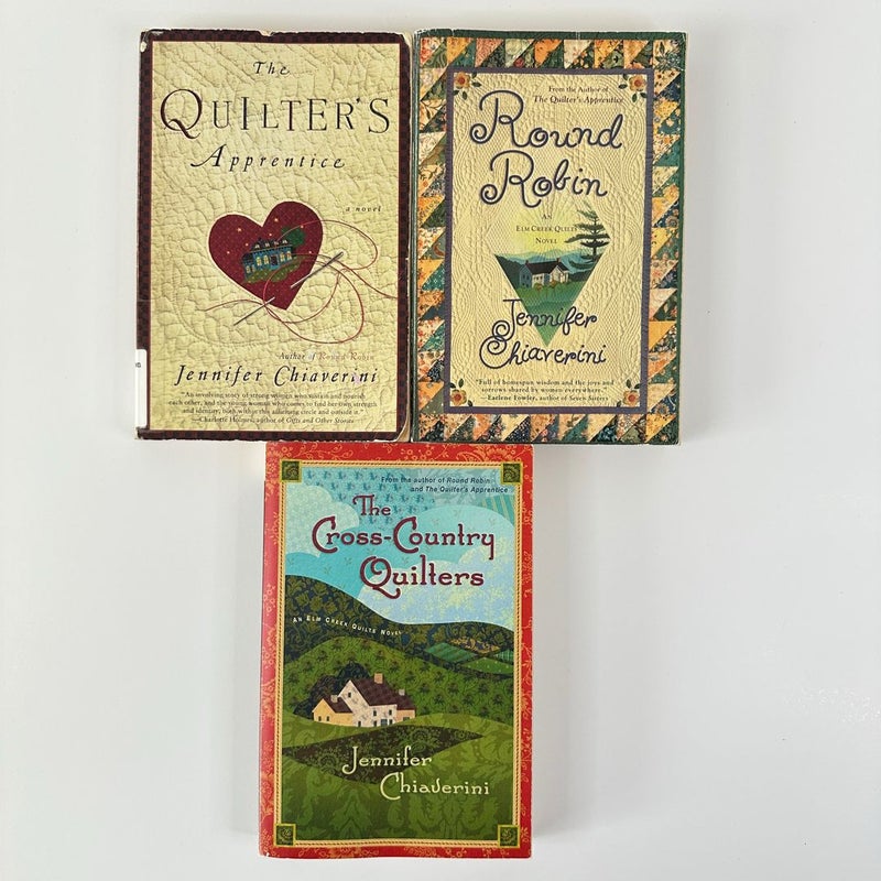 Elm Creek Quilts series book bundle, 3 books