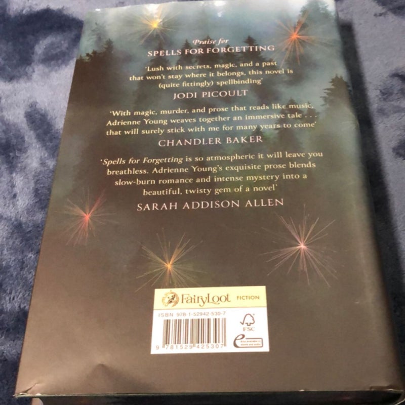Spells For Forgetting Sprayed Edges Fairyloot