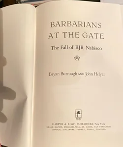 Barbarians at the Gate